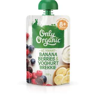 Only Organic Banana Berry Yogurt