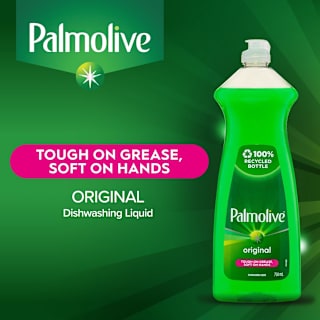 Palmolive Regular Dishwashing Liquid Original Tough On Grease