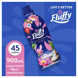 Fluffy Divine Blends Ultra Fabric Softener Lotus & Sea Minerals