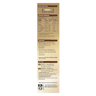 Nescafe Coffee Mixer Sachets Latte Hazelnut