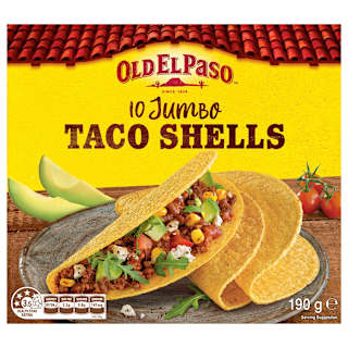 Old El Paso Taco Shells Jumbo