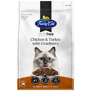 V.I.P. Fussy Cat Grain Free Chicken & Turkey With Cranberries