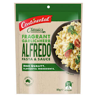Continental Pasta & Sauce Alfredo Garlic Herb