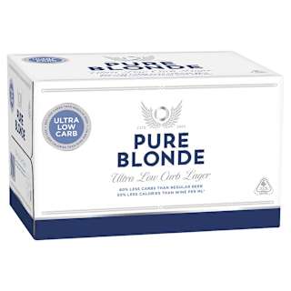 Pure Blonde Ultra Low Carb Lager Bottles