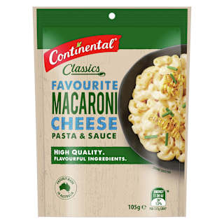 Continental Pasta & Sauce Macaroni Cheese