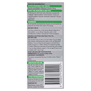 Nurofen Zavance Tablets 24s 200mg Ibuprofen Pain Relief