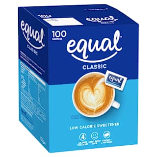 Equal Low Calorie Sweetener Sachets