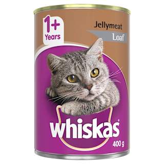 Whiskas Adult Wet Cat Food Jellymeat Loaf Can