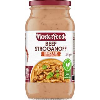 MasterFoods Beef Stroganoff Simmer Sauce