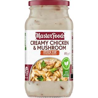 MasterFoods Creamy Chicken & Mushroom Cooking Sauce