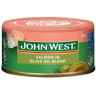 John West Skinless & Boneless Salmon Olive Oil