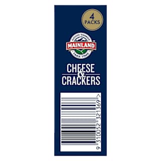 Mainland On the Go Tasty Cheddar Cheese & Crackers