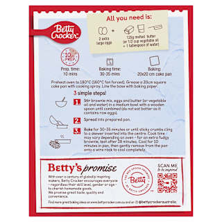 Betty Crocker Triple Chocolate Fudge Brownie Mix