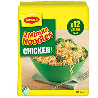Maggi 2 Minute Instant Value Pack Chicken Noodles