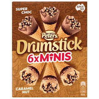 Peters Drumstick Mini Chocolate Caramel