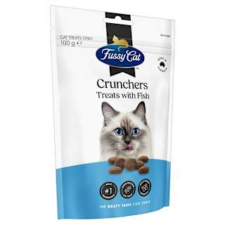 Fussy Cat With Fish Crunchers Dry Cat Food