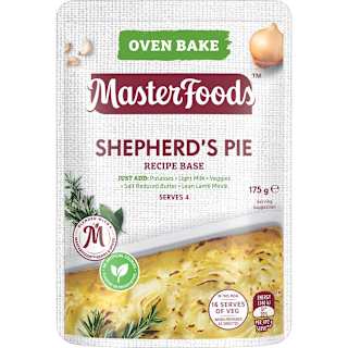 MasterFoods Shepherd's Pie Oven Bake Recipe Base