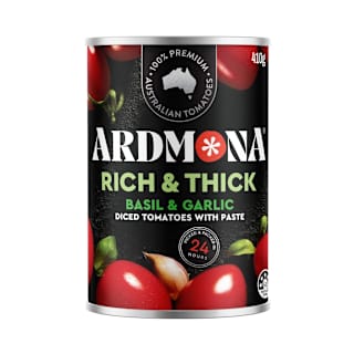 Ardmona Rich & Thick Basil & Garlic Tomatoes
