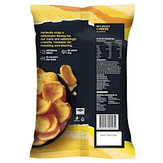 Fantastic Delites Curls Rice Snacks Cheese