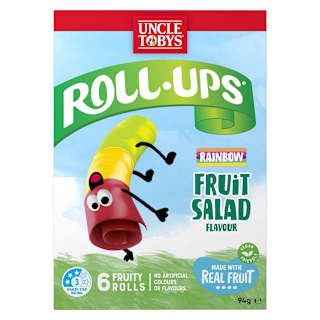 Uncle Tobys Roll-Ups Rainbow Fruit Salad