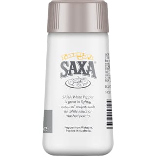 Saxa Pepper White Picnic Pack