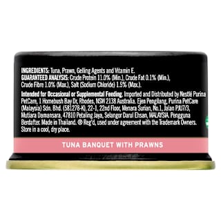 Fancy Feast Royale Adult Cat Food Tuna Whole Prawn