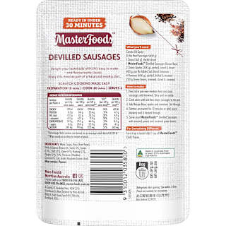 MasterFoods Devilled Sausages Recipe Base