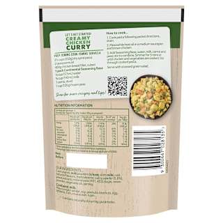 Continental Recipe Base Creamy Chicken Curry