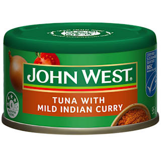 John West Tempers Tuna Mild Indian Curry