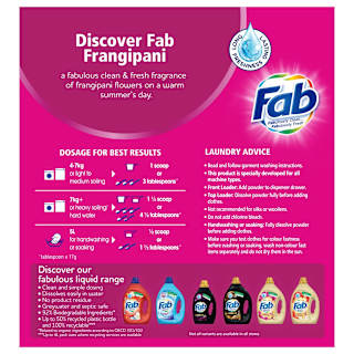 Fab Fresh Frangipani Washing Powder Laundry Detergent