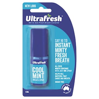 Ultrafresh Breath Fresheners Cool Mint Spray