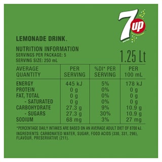 7Up Lemonade Soda