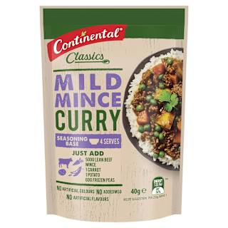 Continental Recipe Base Mild Mince Curry