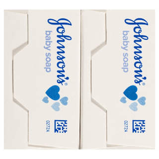 Johnson's Baby Soap Twin Pack 95g