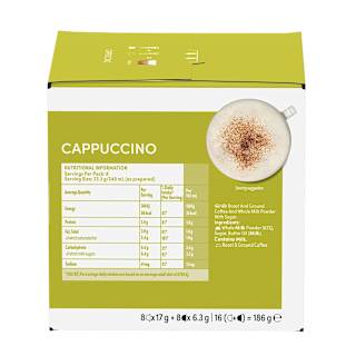 Nescafe Dolce Gusto Cappuccino Capsules