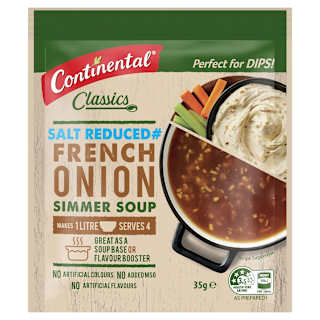 Continental Simmer Soup Salt Reduced French Onion