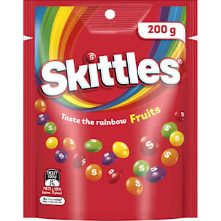Skittles Fruits Lollies Large Bag