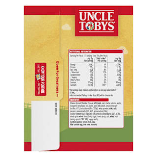 Uncle Tobys Le Snak Cheddar Cheese Dip & Crackers