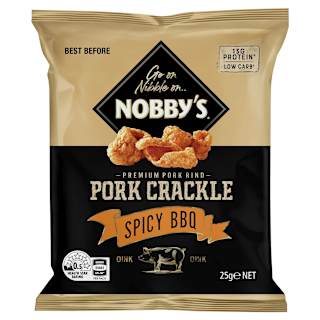 Nobby's Pork Crackle Spicy BBQ