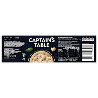 Captain's Table Water Cracker