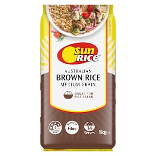 SunRice Medium Grain Brown Rice