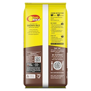 SunRice Medium Grain Brown Rice