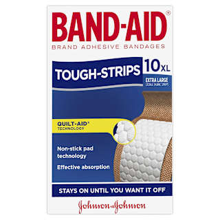 Band-Aid Tough Strips Extra Large Fabric Strips