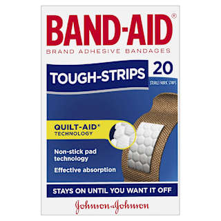 Band-Aid Tough Strips Regular