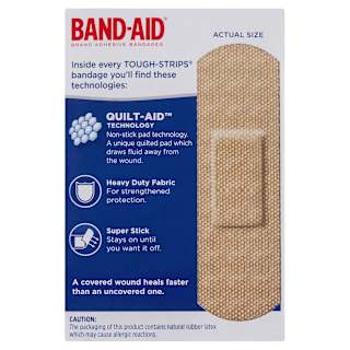 Band-Aid Tough Strips Regular
