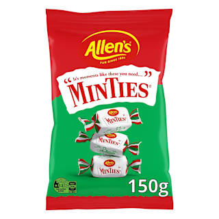 Allen's Minties Mint Chew Lollies Bag