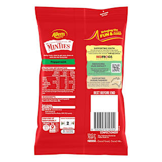Allen's Minties Mint Chew Lollies Bag