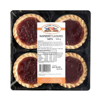 Country Delight Raspberry Tarts