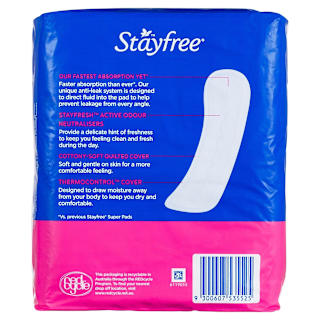 Stayfree Pads Super No Wings
