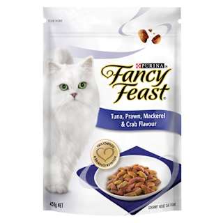 Fancy Feast Adult Cat Food Tuna Mackerel & Crab